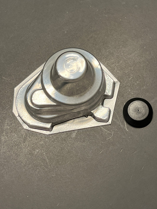 Team Losi LXT / JRX Pro SE Gear Cover - Vintage Team Losi Aftermarket Gear Cover, BKR0198