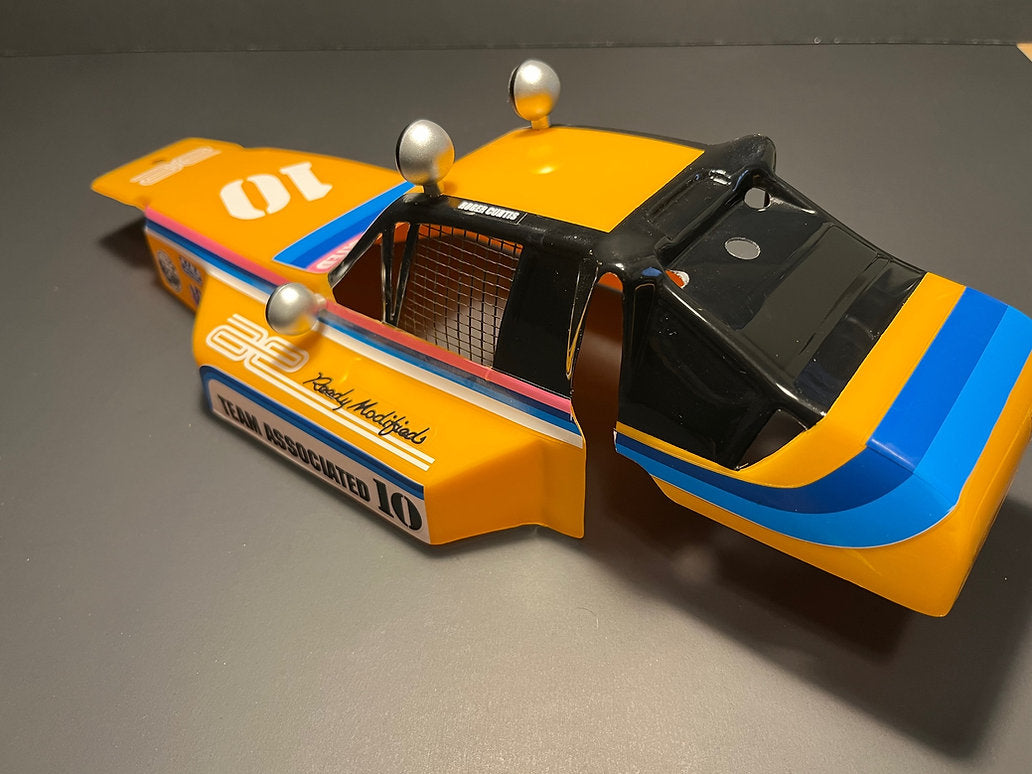 Protech Body & Wing - Vintage Team Associated Protech Aftermarket Body Set, BKR0007