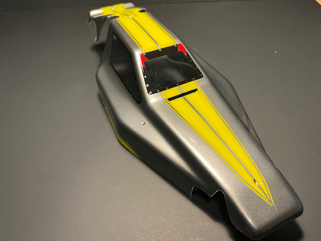Boki Racing XXCR Body & Wing A-8040, fits Team Losi XXCR, BKR0039