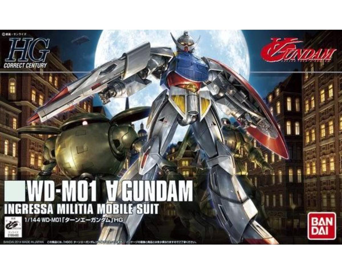Bandai 1/144 HGCC #177 WDM01 Turn A Gundam "Turn A Gundam" Plastic Model Kit, BAS2244752