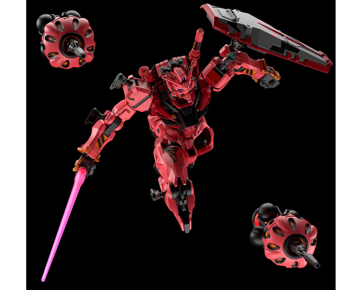 Bandai 1/144 HGGQ Red Gundam "Gundam GQ" Plastic Model Kit, BAS2762125