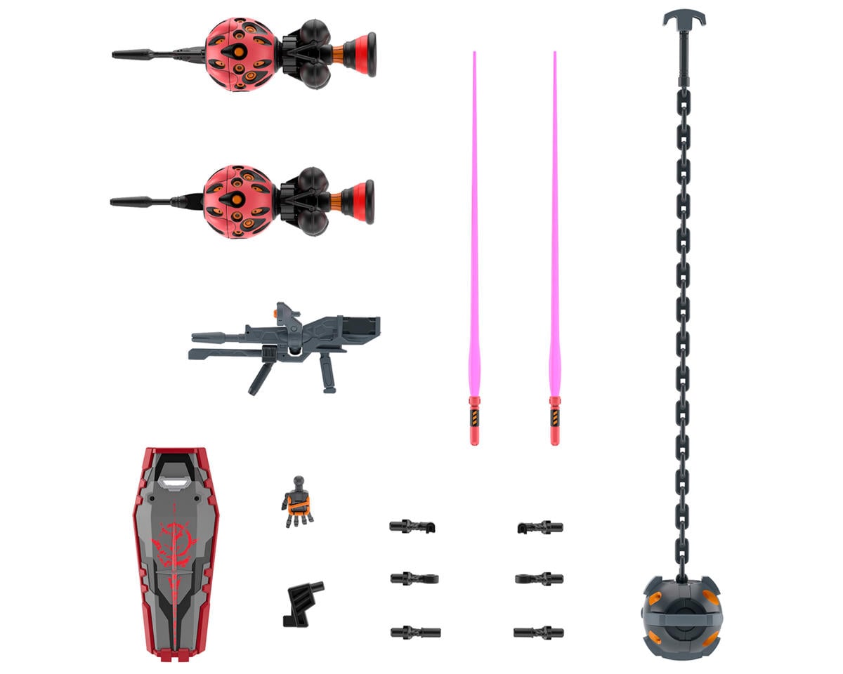 Bandai 1/144 HGGQ Red Gundam "Gundam GQ" Plastic Model Kit, BAS2762125