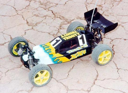 Team Losi XX4 Body/Wing 8044 - Vintage Team Losi XX4 Aftermarket Body Set, BKR0159