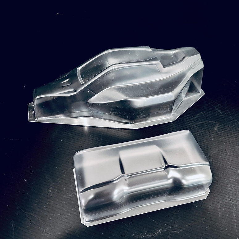 Boki Racing B4.1 +8 Body & Wing Kit, fits RC10B4.1, BKR0019
