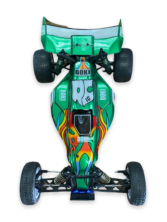 Boki Racing B4.1 Body & Wing Kit, fits RC10B4, BKR0020