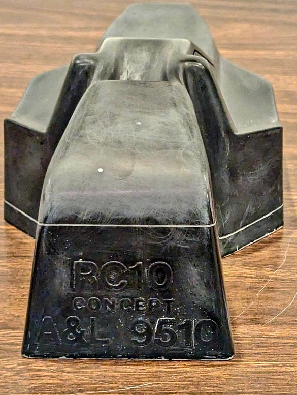 A&L RC10 Concept Body / Wing Original Mold - Vintage Team Associated Aftermarket Body Set, BKR0120