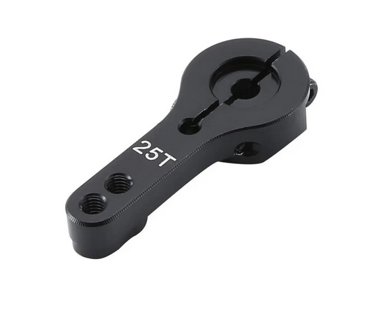 Servobraccio In Alluminio GNH 25T A Senso Unico – Nero, Compatibile Futaba/Savox (4 Pezzi)