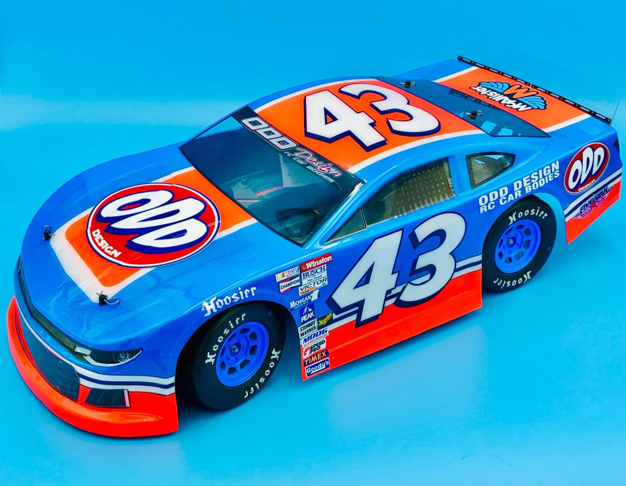 McAllister Racing NextGen Camaro by Odd Designs RC w/Decals, ODD-2201