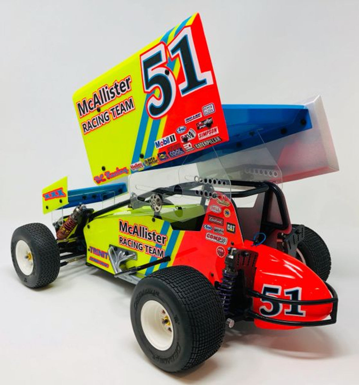 McAllister Racing 1/10 Sprint Car Tail Tank, MCA-439