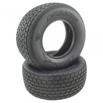 Non-Grooved G6T SC Oval Tire / With Inserts / 2Pcs