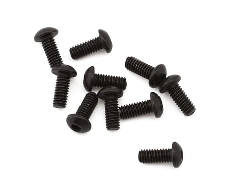 EcoPower 2.5mm "High Strength" Steel Button Head Screws (10) (2.5x6mm), ECP-H-3102