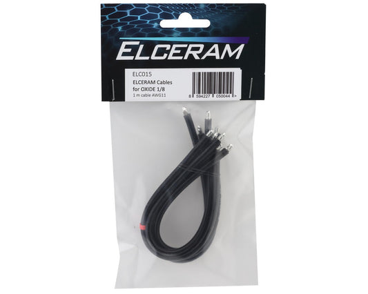 Elceram Oxide Silicone Wire 11AWG (9"), ELC015