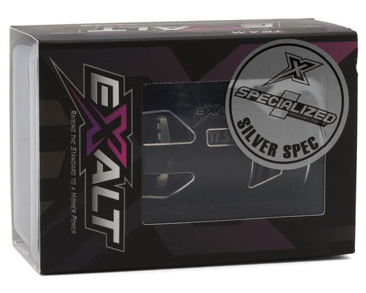 Team Exalt Phoenix Silver Spec Brushless 2S Motor (17.5T), EXA01175SS