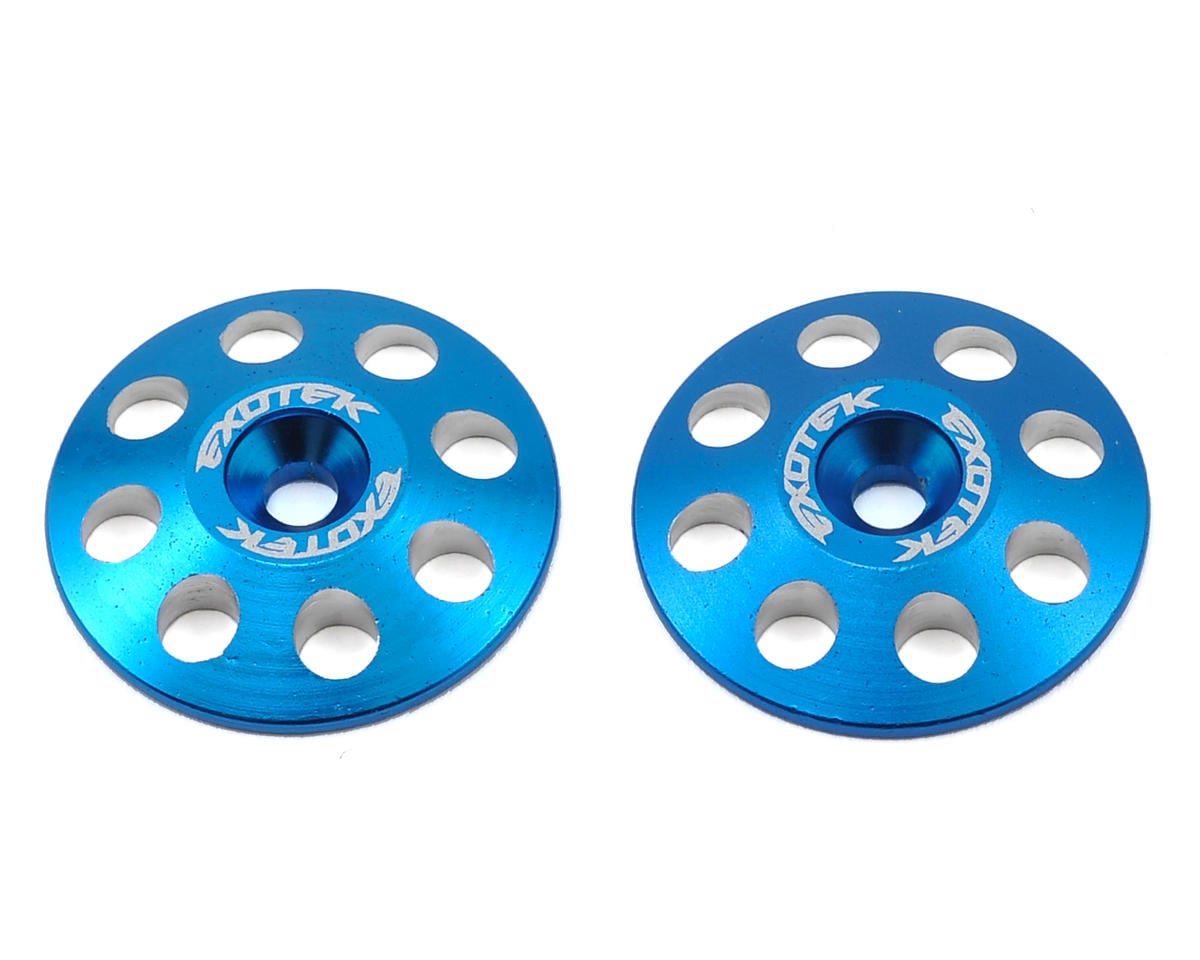 Exotek 22mm 1/8 XL Aluminum Wing Buttons (2), EXO1665
