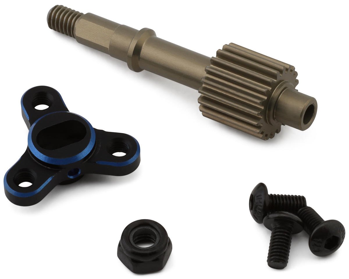 Exotek RC10B7/B7D Ultra Light Aluminum Flite Top Shaft & Spur Mount (Exotek Flite/Kimbrough Spur Gear), EXO2263