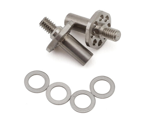 Exotek Losi 22S Sprint 12mm Titanium Hex Front Axles (2), EXO2331