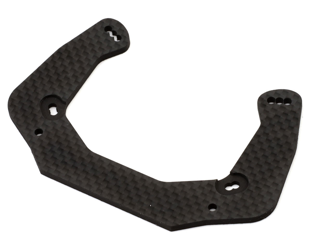 RC10 HD Carbon Fiber Front Shock Tower (Small Bore Shocks), EXO2398