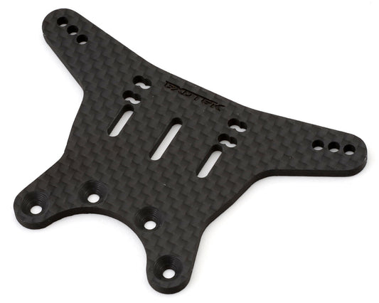 RC10 HD Carbon Fiber Rear Shock Tower (Small Bore Shocks), EXO2399