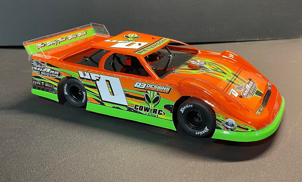 Shark RC 1RC Alien Dirt Latemodel Body, clear