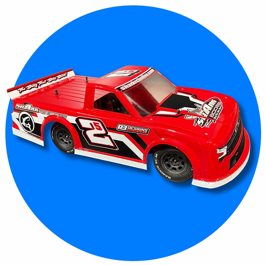 Shark RC The Gambler SC/Slash Truck Body, clear