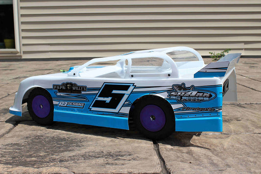 Shark RC Code Red SC/Slash Camaro Street Stock Body, clear
