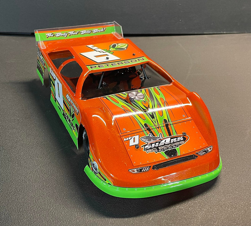 Shark RC 1RC Alien Dirt Latemodel Body, clear