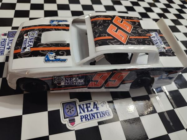 Shark RC 1RC Monte Python Street Stock Body, clear