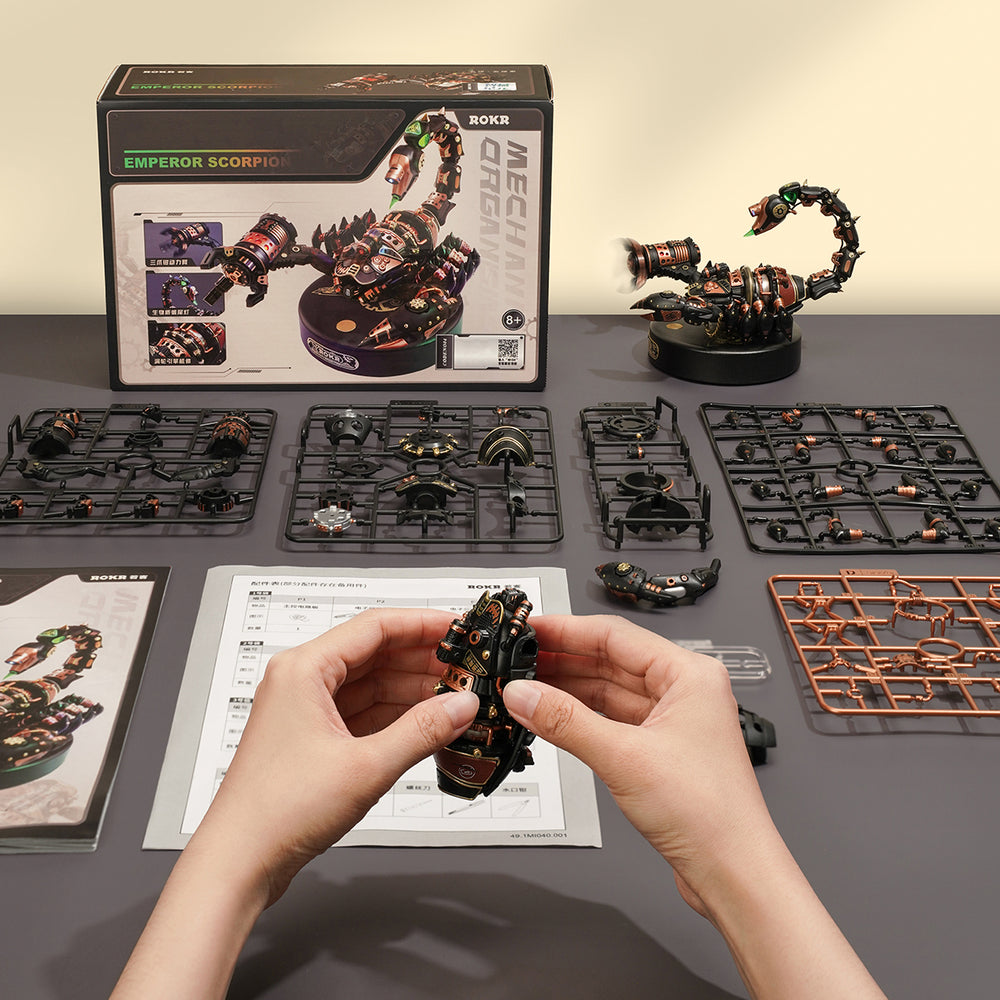 ROKR Emperor Scorpion Mechanical Age 3D Puzzle, ROEMI04