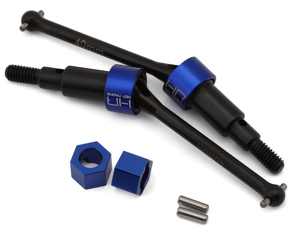 Nascar/Mojave Grom Rear Steel CVD Axle Set, HRAGRM288NCR