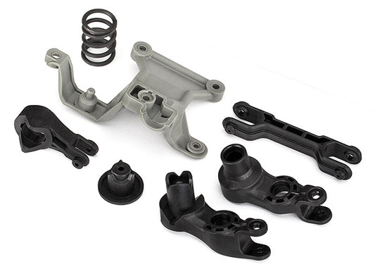 Traxxas X-Maxx Steering Bellcranks / Bellcrank support / servo saver / servo saver spring / draglink, TRA-7746