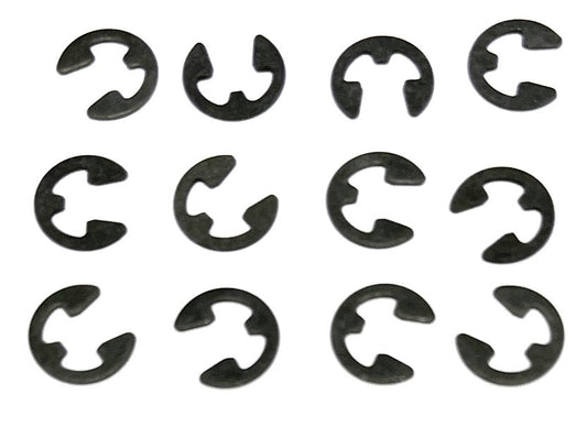 IRS Macro Shock 1/8" E-Clips (12), IRS-4019