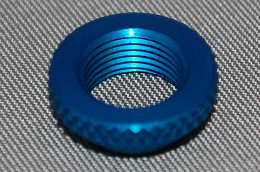 IRS Sure Grip Aluminum VCS Micro Shock Adjuster Nuts (Blue), IRS-1354