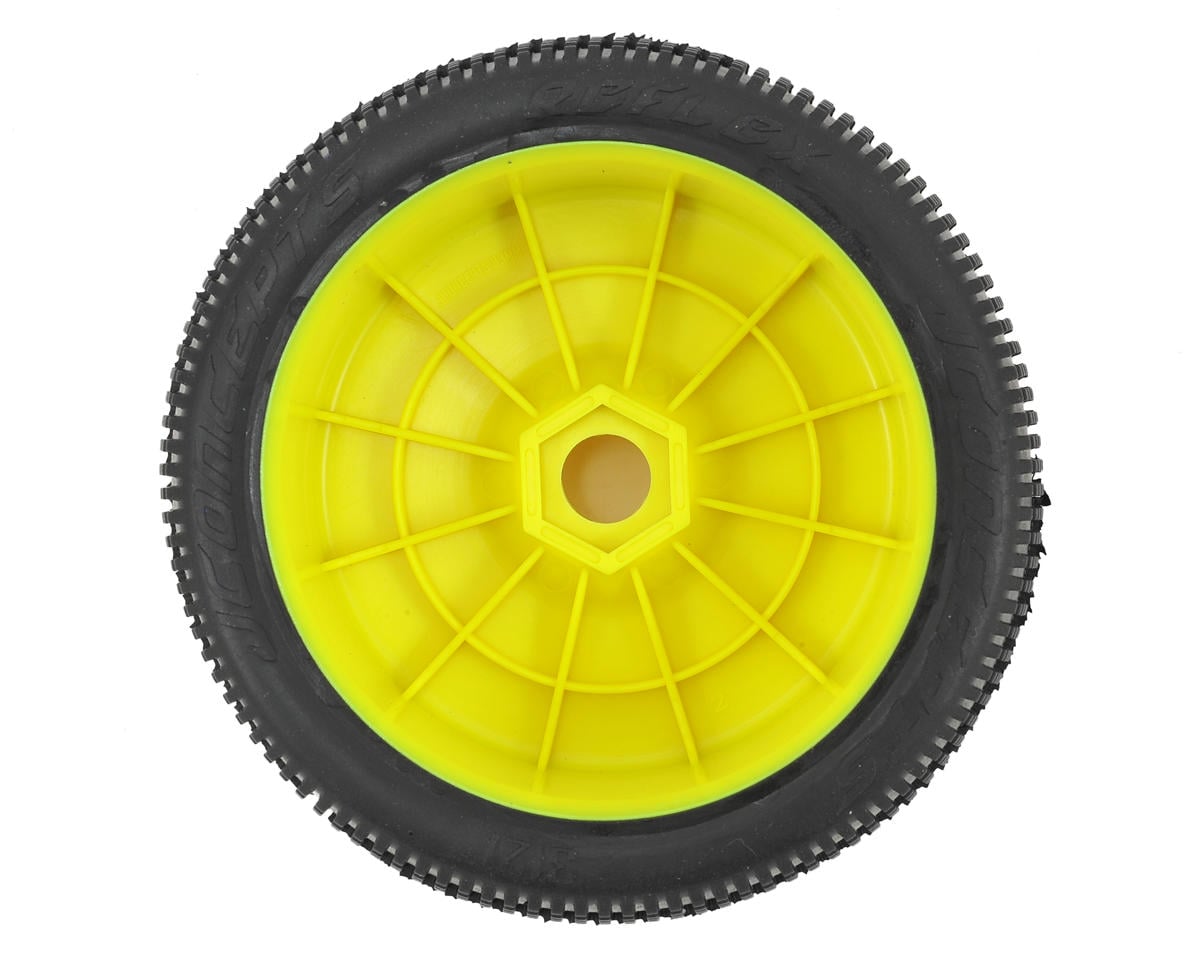 Reflex - Pre-Mounted 8th Scale Buggy Tires, JCO-3121