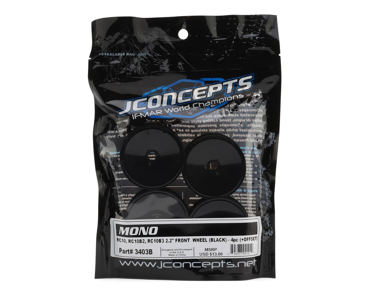 Mono - RC10, RC10B2, RC10B3 2.2" Front Wheel, JCO-3403