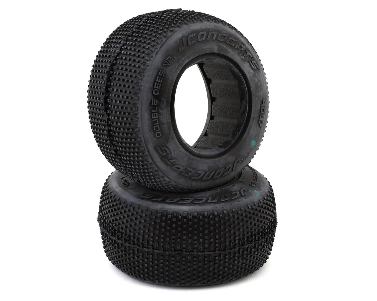 Double Dee's V2 1/10 Short Course Truck Tires, JCO-4067-02