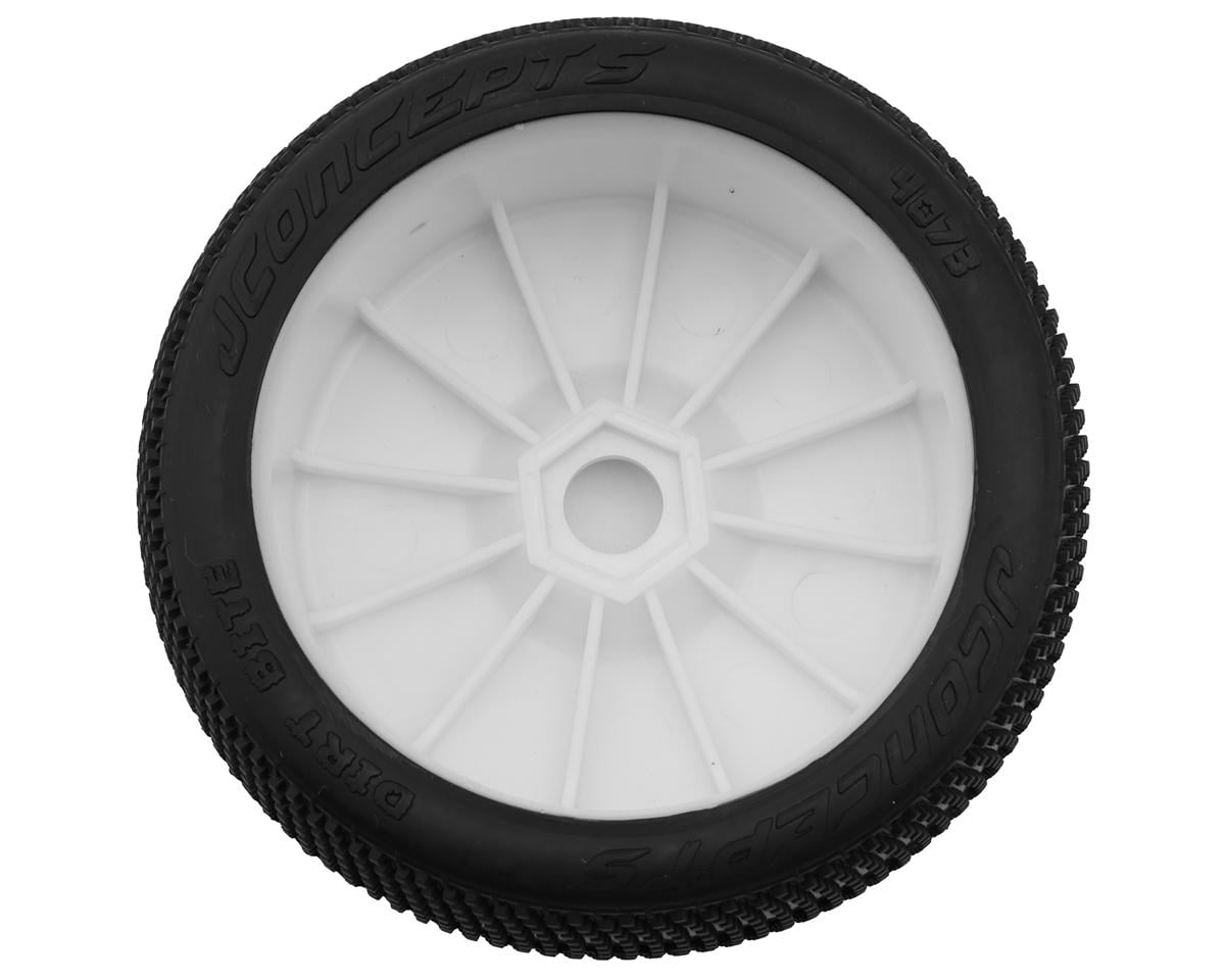 Dirt Bite - Pre-Mounted 8th Scale Buggy Tires, JCO-4073
