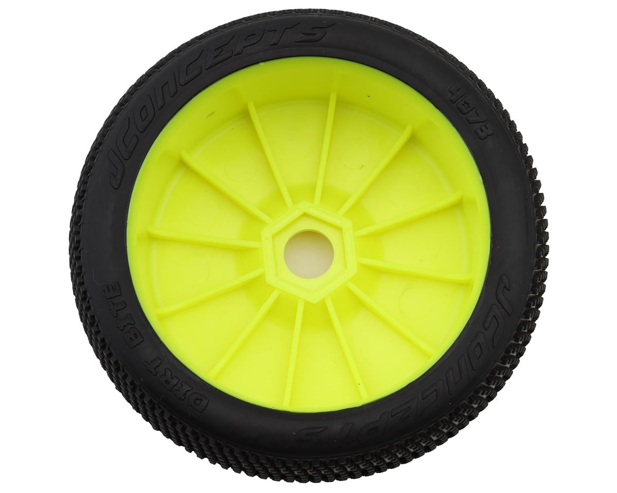 Dirt Bite - Pre-Mounted 8th Scale Buggy Tires, JCO-4073