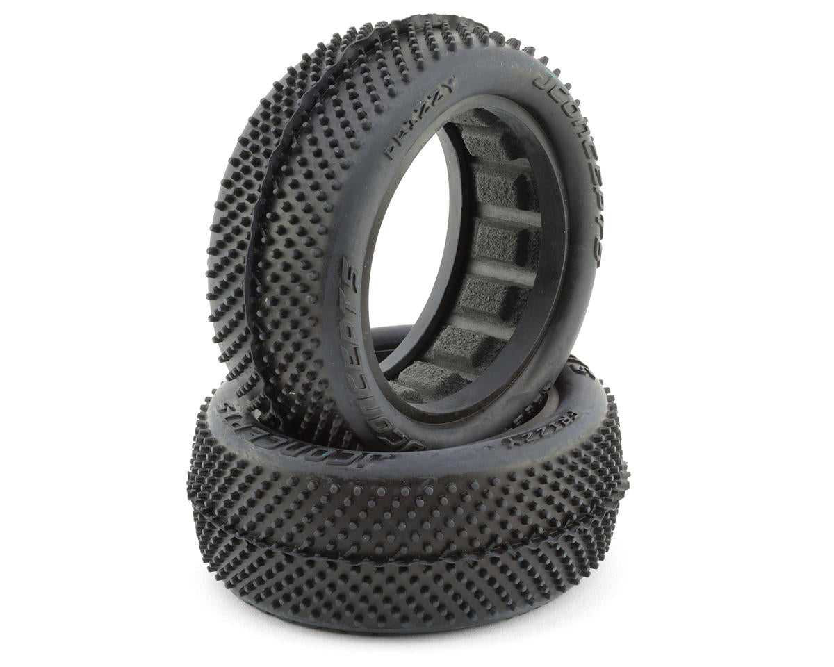 Frizzy 2.2" Front 4WD Buggy Tires (2) (Green), JCO-4186-02