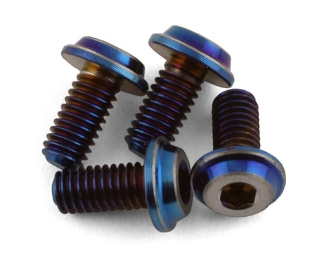 JConcepts 3x6mm Top Hat Titanium Screws (4), JCO-5037