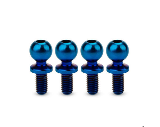 5.5mm Revolved Titanium Ball Studs (4) (6mm), JCO-5132