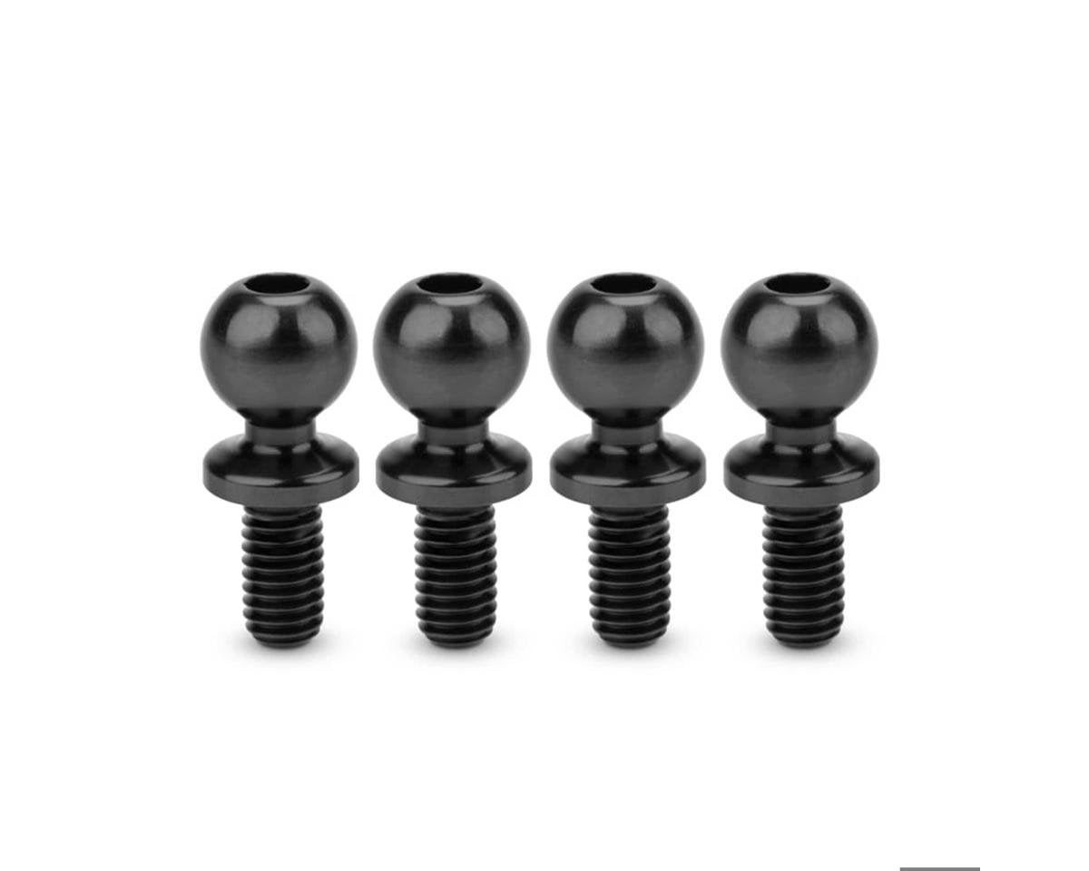 5.5mm Revolved Titanium Ball Studs (4) (6mm), JCO-5132
