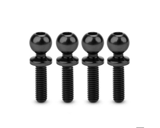 5.5mm Revolved Titanium Ball Studs (4) (10mm), JCO-5134
