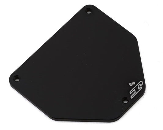 RC10B7 Aluminum Servo Weight Plate (Black) (6g), JCO5191-2