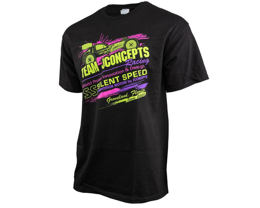 JConcepts Retro T-Shirt (Pink/Yellow), JCO-5319