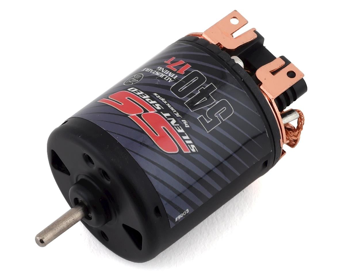 Silent Speed Adjustable Timing Competition Motor (17T), JCO-9003