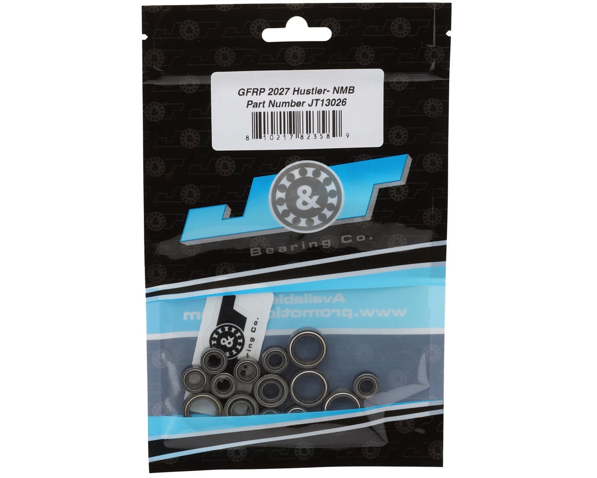 J&T Bearing Co. GFRP 2027 Hustler Ball Bearing Kit (NMB), JTB-13026