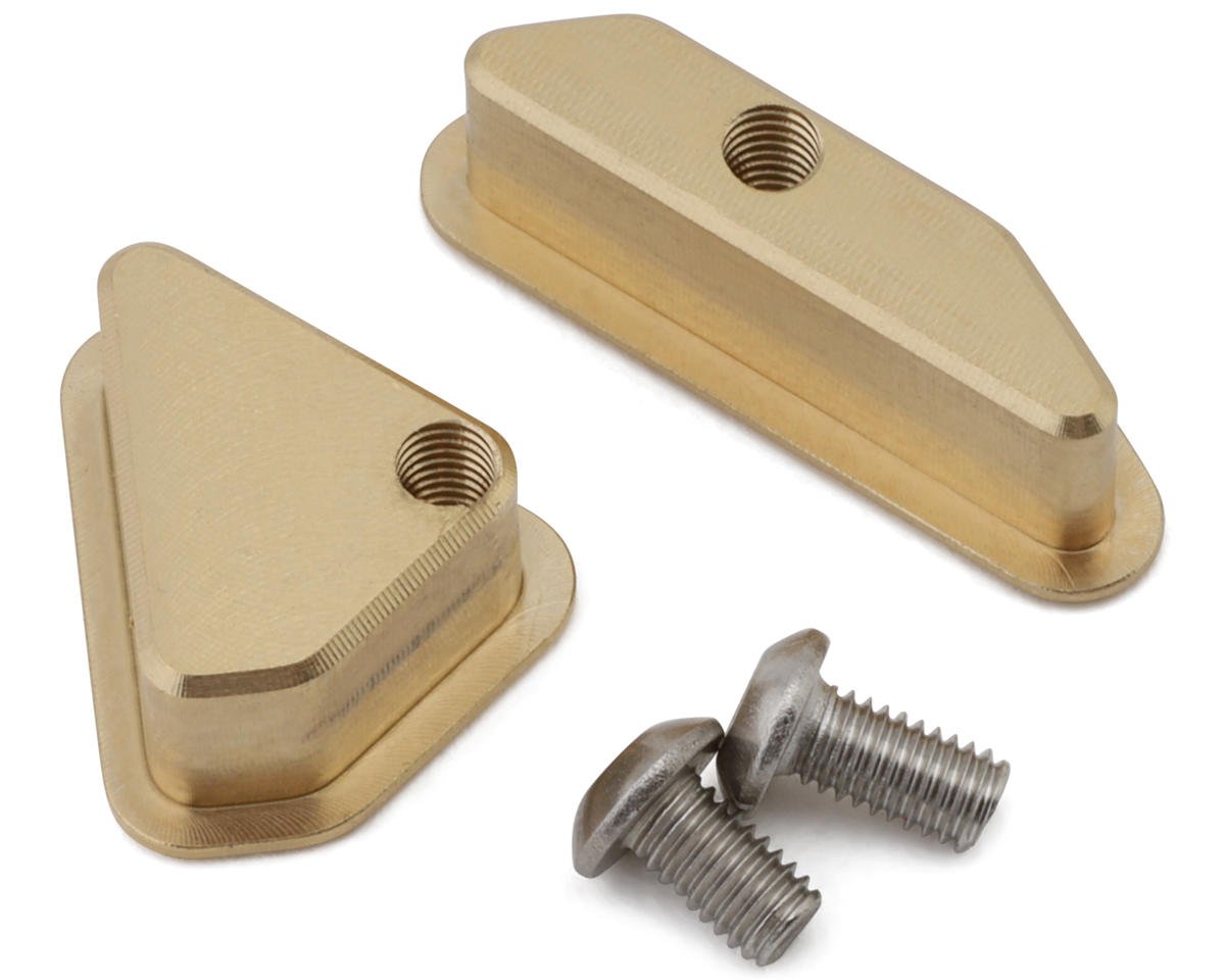 J&T Bearing Co. Custom Works Brass Front Arm Weight Set (12g), JTB-JT12176