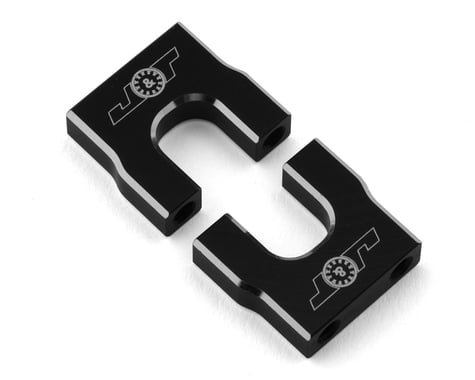J&T Bearing Co. Custom Works Aluminum Servo Mounts Set (Black), JTB-JT12322