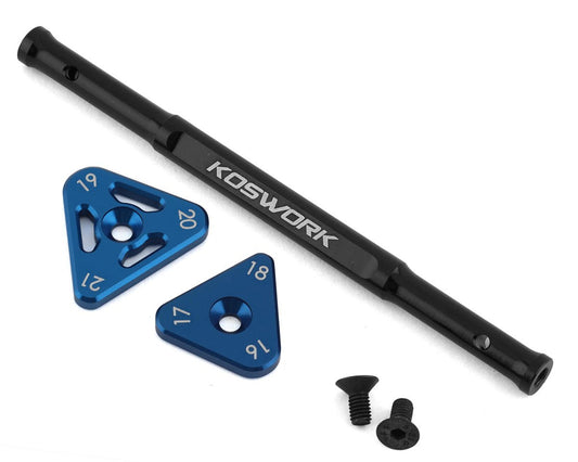 Koswork Aluminum 1/10 Buggy Ride Height Gauge Set (16-18mm & 19-21mm), KOS13300-1619