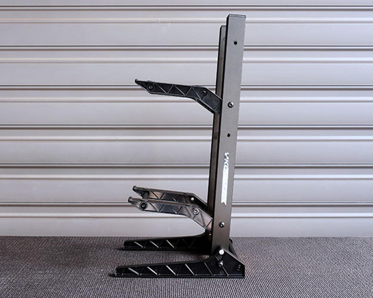 Koswork 2 Layer 1/10 & 1/8 Car Display Stand (200x240x475mm) W/Carrying Bag, KOS50741